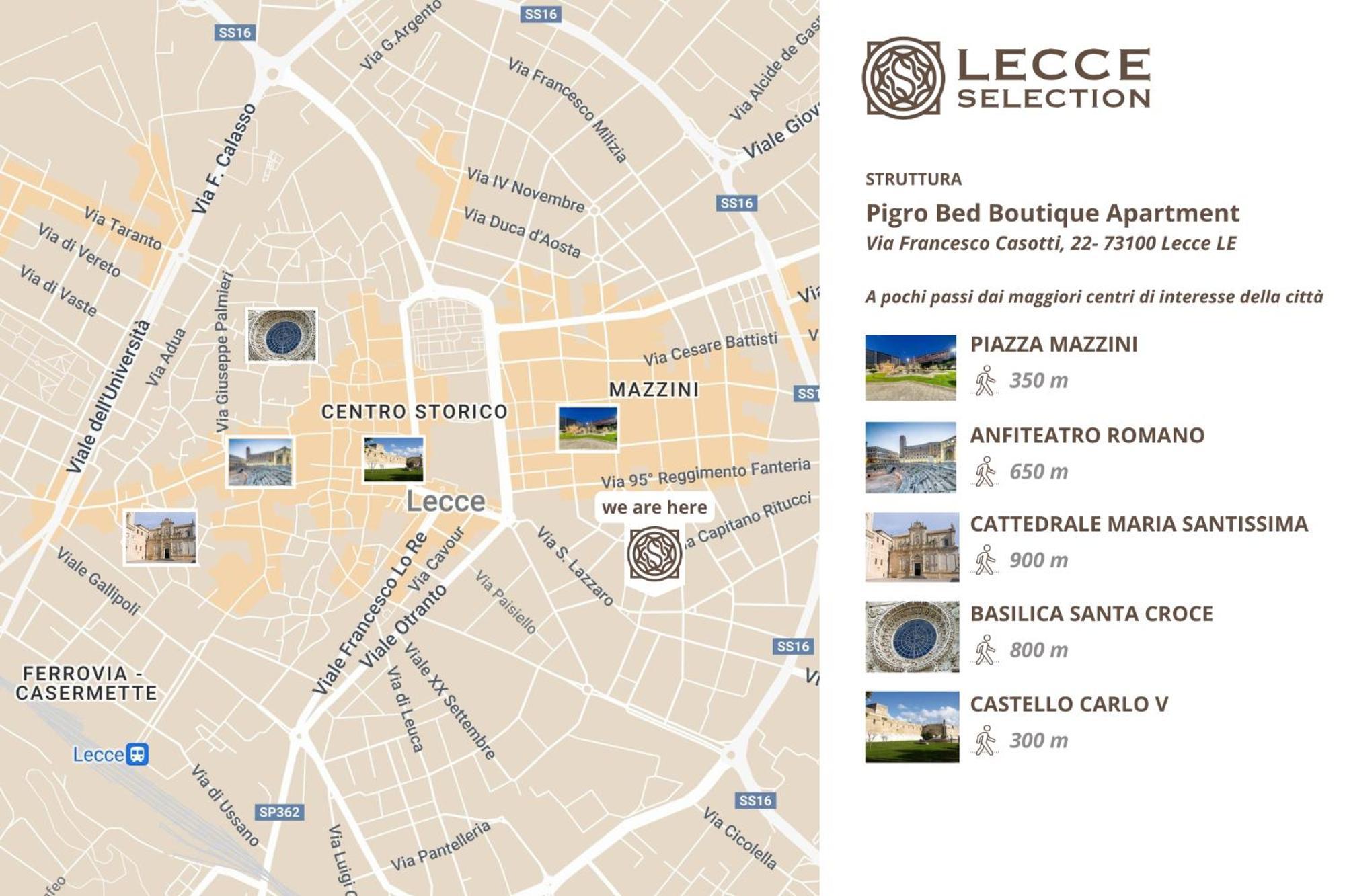 Pigro Bed - Boutique Apartment & Garden By Lecce Selection Exterior foto